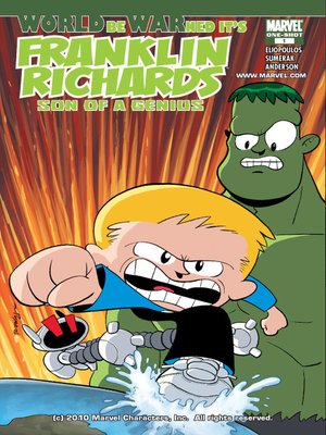 cover image of Franklin Richards: World Be